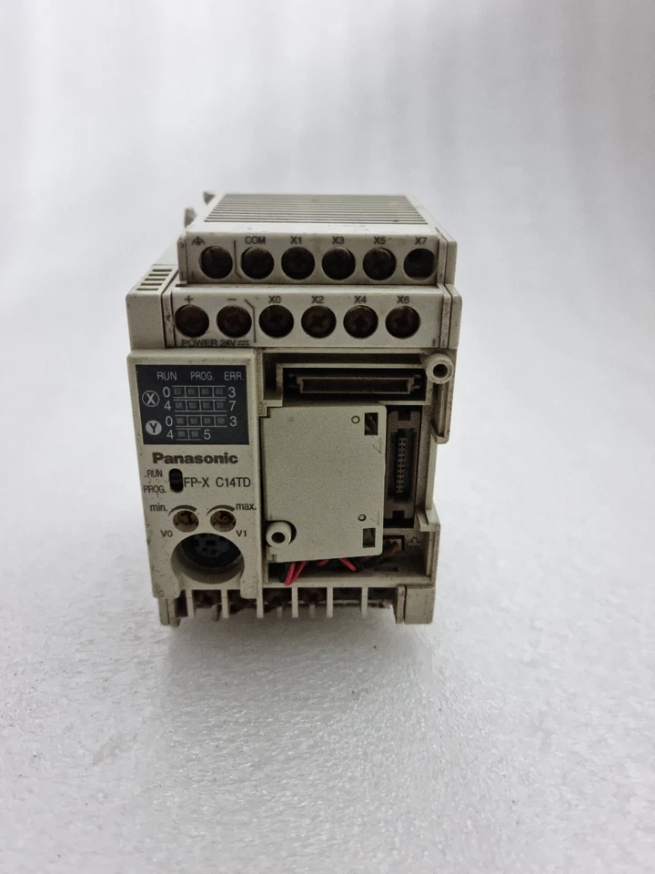 PANASONIC FP-X C14TD CONTROL UNIT AFPX-C14TD 24VDC (Used Working)
